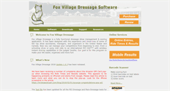 Desktop Screenshot of foxvillage.com